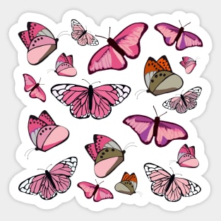 Butterflies Sticker